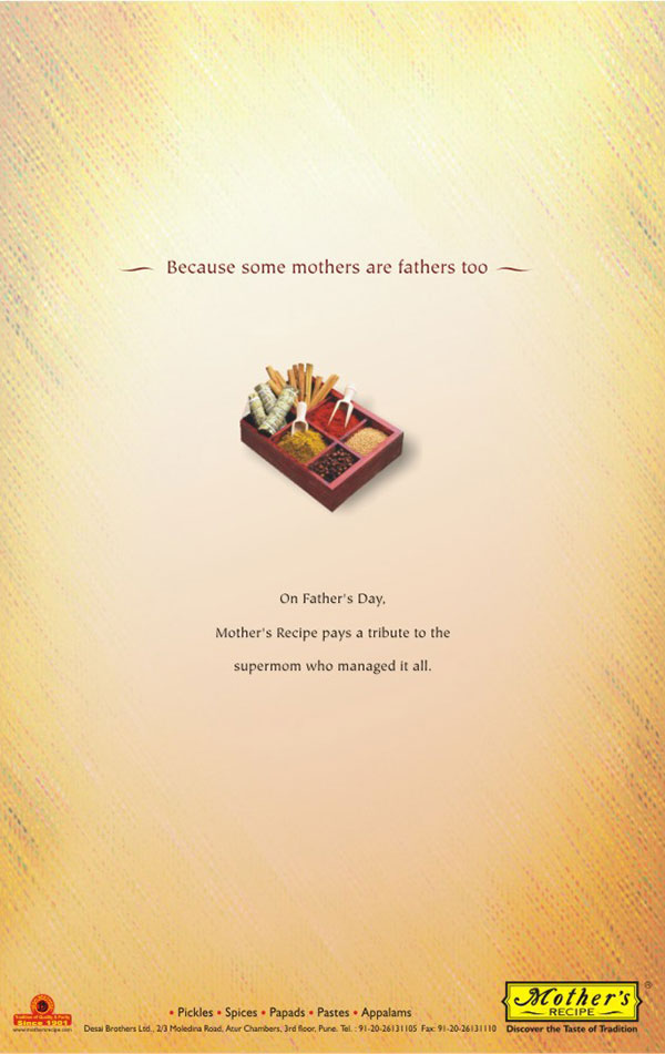 18个国外母亲节创意平面广告设计