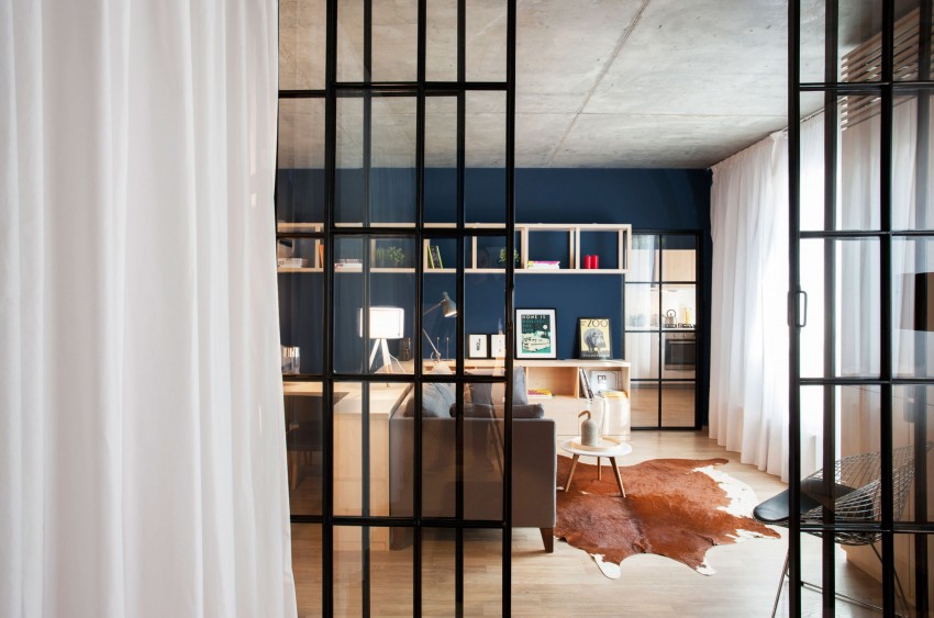 布加勒斯特50平米舒适小公寓装修设计