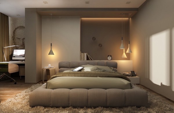 25个创意卧室灯光效果设计