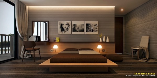 25个创意卧室灯光效果设计