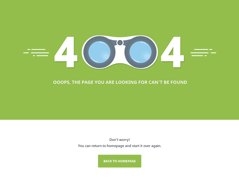 30个创意404页面设计