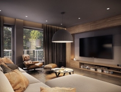 大气优雅的现代家居装修设计