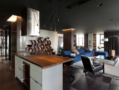 年轻活力的黑色系家居装修设计