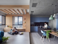 开放式空间的高雄现代简约的装修设计