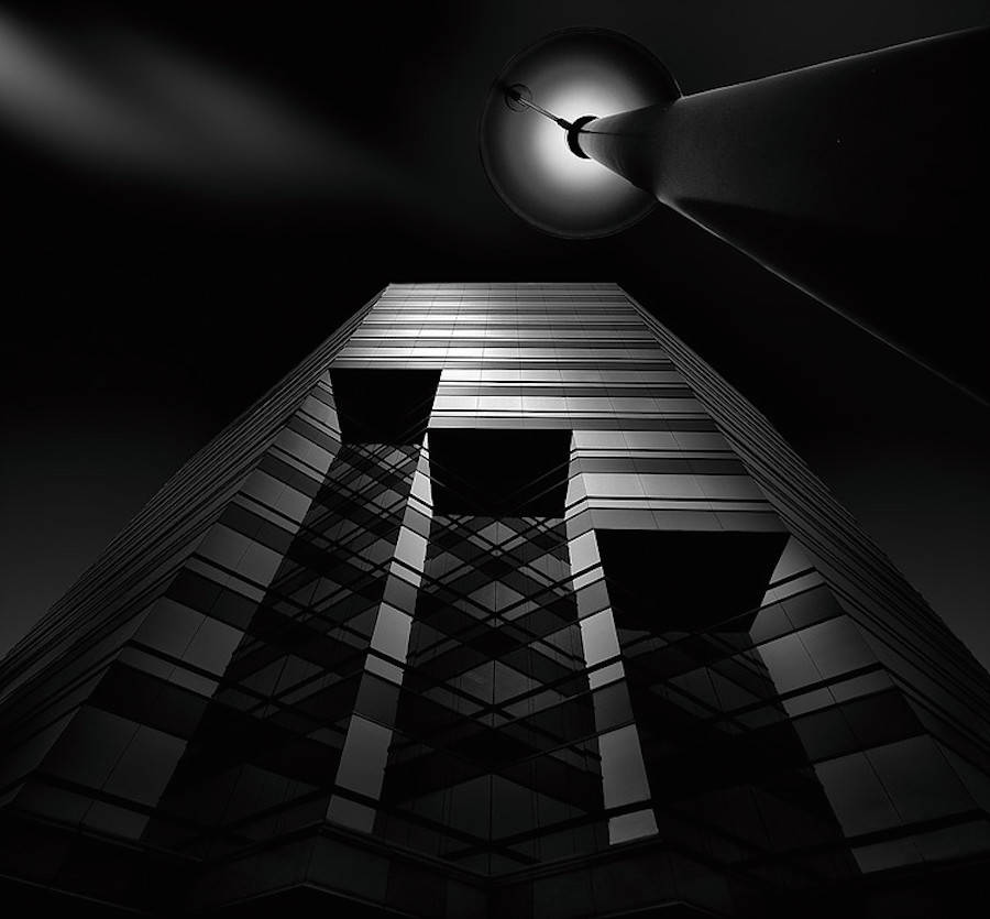 Dennis Ramos静谧的黑白建筑摄影