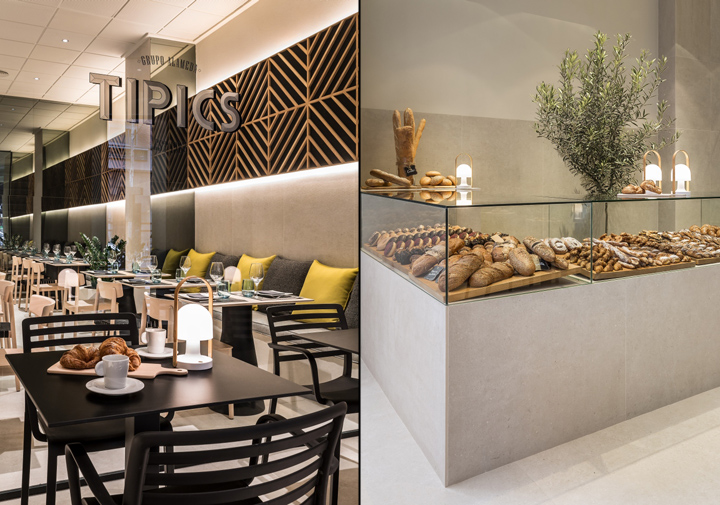 西班牙TIPICS时尚餐厅空间设计