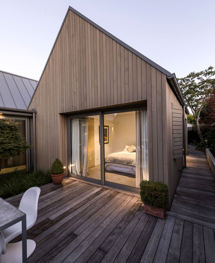 新西兰Christchurch围合式院落住宅设计
