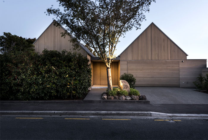 新西兰Christchurch围合式院落住宅设计