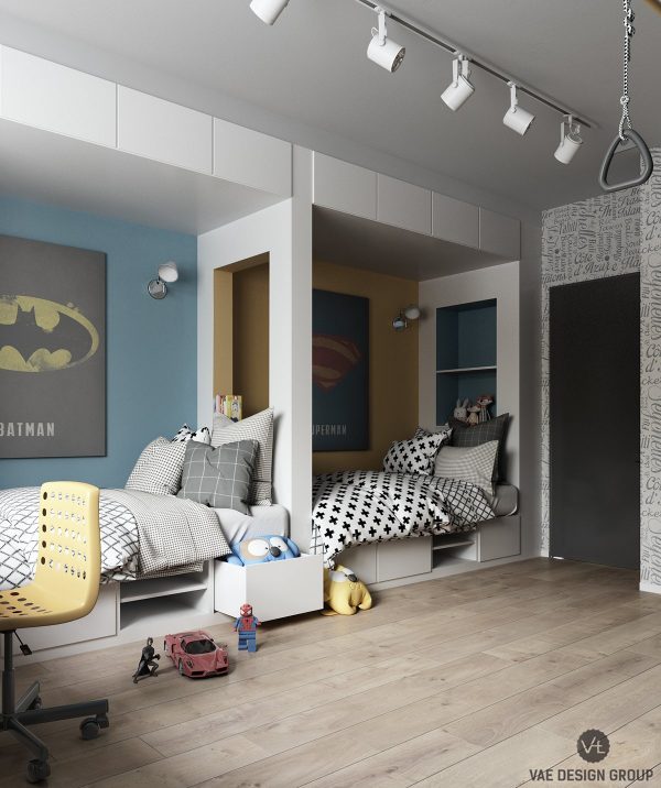 5个富有想象力的儿童卧室设计