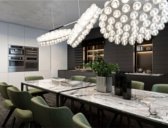 乌克兰独特时尚的现代豪宅设计