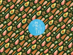 Maki-San寿司餐厅品牌视觉设计