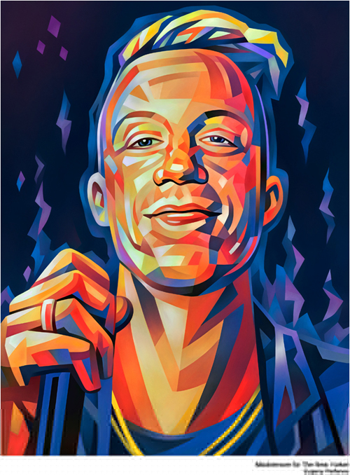 Evgeny Parfenov色彩浓烈的肖像插画欣赏