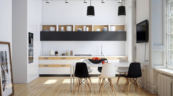 时尚现代的国外厨房设计欣赏