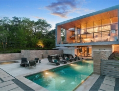 奢华的纽约汉普顿林中豪宅