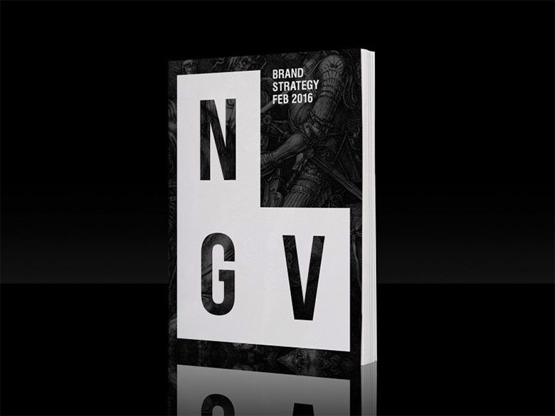 维多利亚国家美术馆（NGV）启用新LOGO