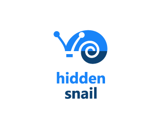 标志设计元素应用实例:蜗牛