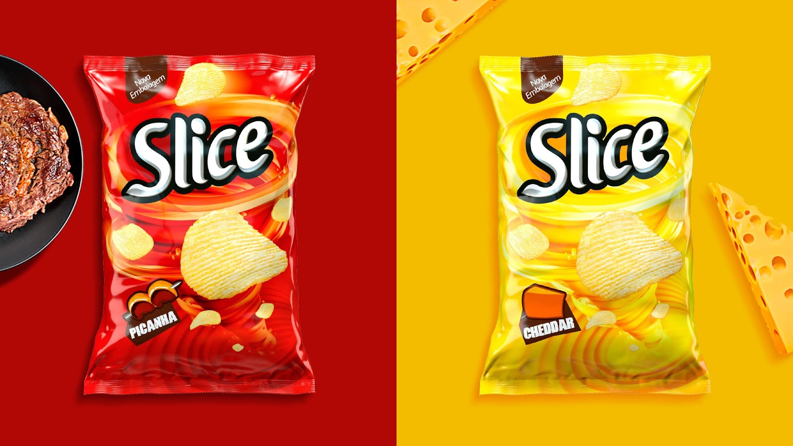 Slice薯片包装设计