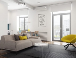 3个现代风格50平米小户型装修设计