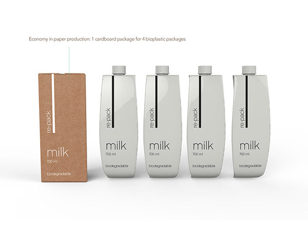 40款创意牛奶包装设计