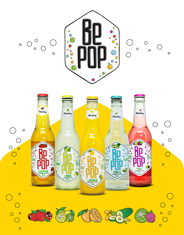 Be Pop果汁饮料包装设计