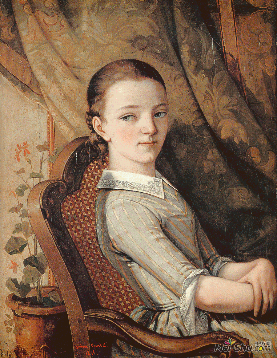 居斯塔夫·庫爾貝Gustave Courbet作品 朱麗葉
