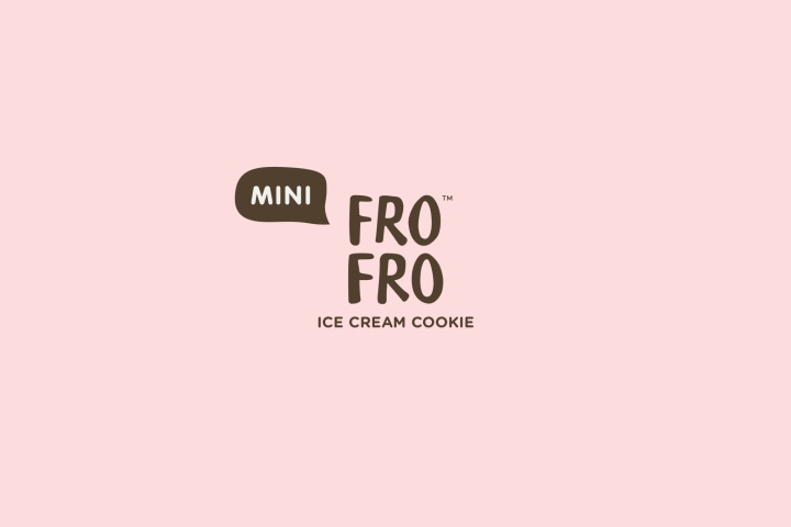 FRO FRO冰淇淋饼干品牌和包装设计