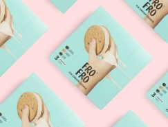 FRO FRO冰淇淋饼干品牌和包装设计