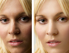 Photoshop修複人物臉部偏暗的膚色並保細節磨皮