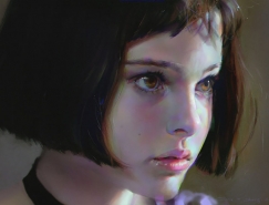 Yanjun Cheng时尚肖像插画作品