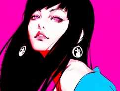 Ilya Kuvshinov肖像插画作品