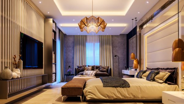4个豪华的卧室空间设计
