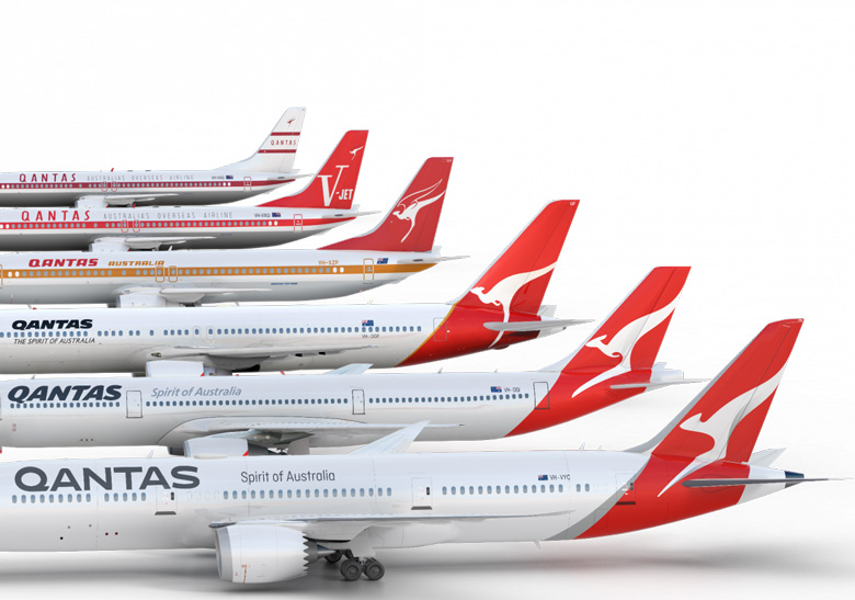 澳洲航空（Qantas）推出全新品牌LOGO