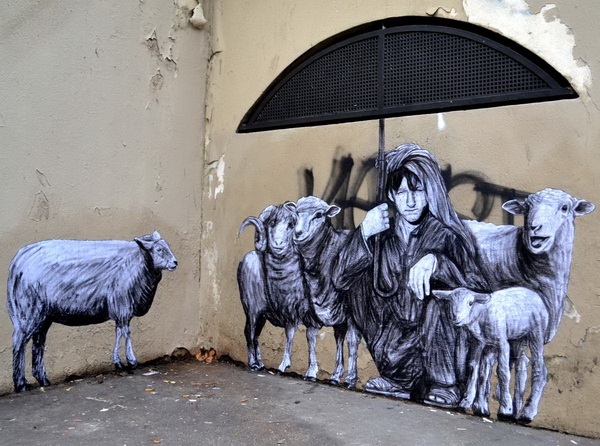 法国街头艺术家Levalet创意作品欣赏