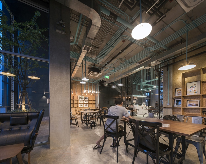 曼谷Hubba联合办公空间设计