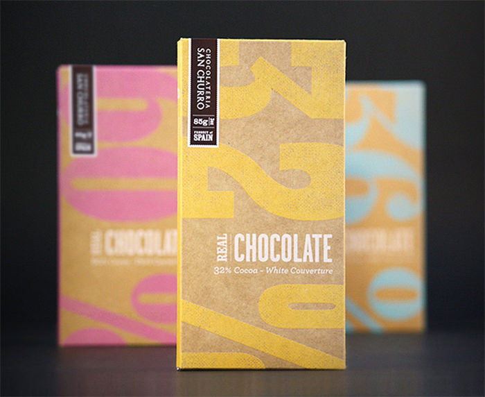 50个精美的巧克力包装设计