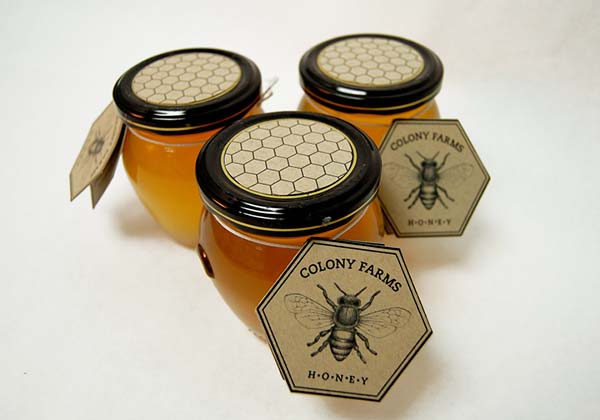 32个精美的蜂蜜包装设计
