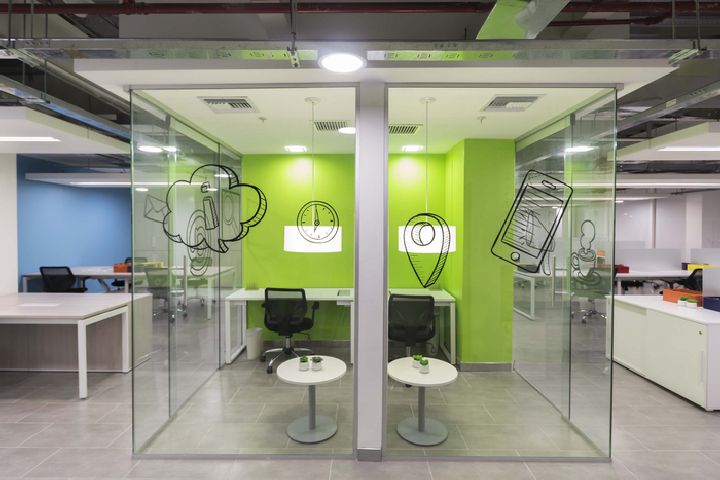 厄瓜多尔电信公司Telefonica办公空间设计