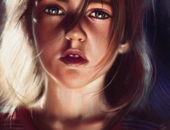 Ahmed Karam精美人物肖像插画欣赏