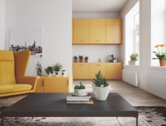 4个简约北欧风家居装修设计