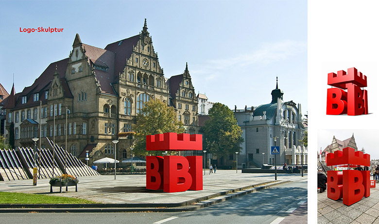德国比勒费尔德（Bielefeld）启用全新的城市形象LOGO