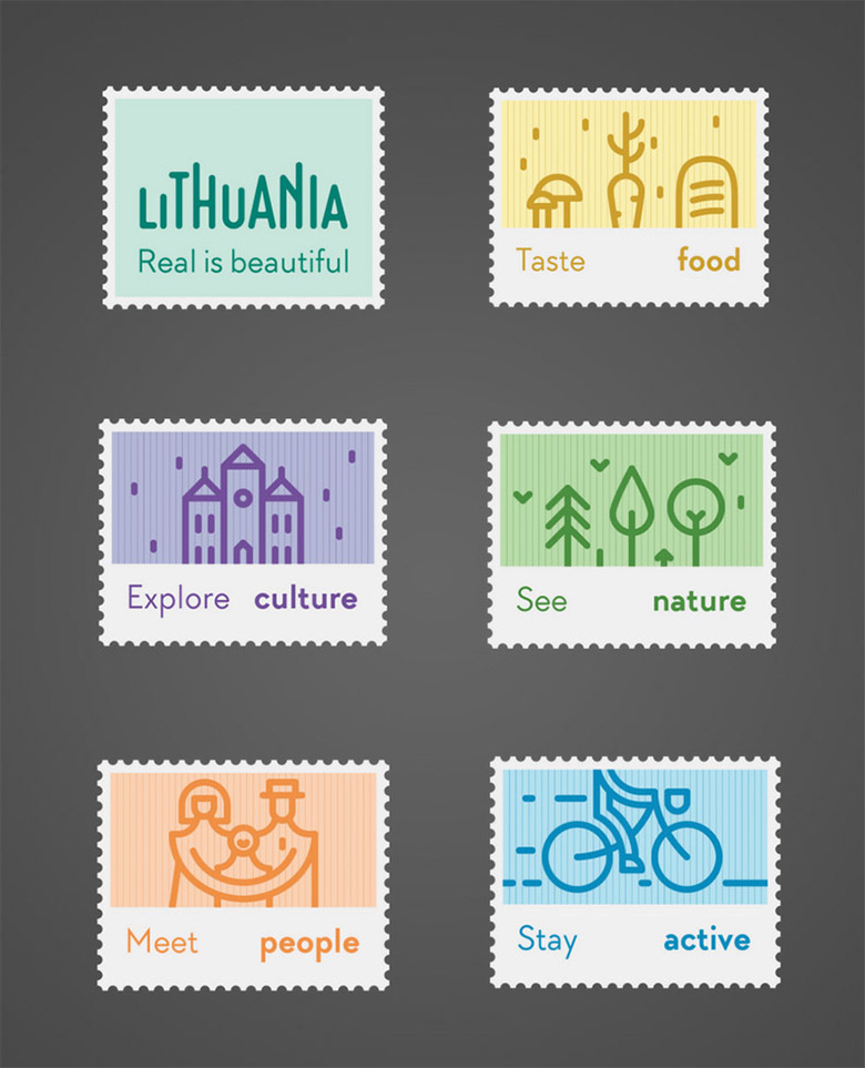 立陶宛（Lithuania）发布全新的国家旅游品牌LOGO