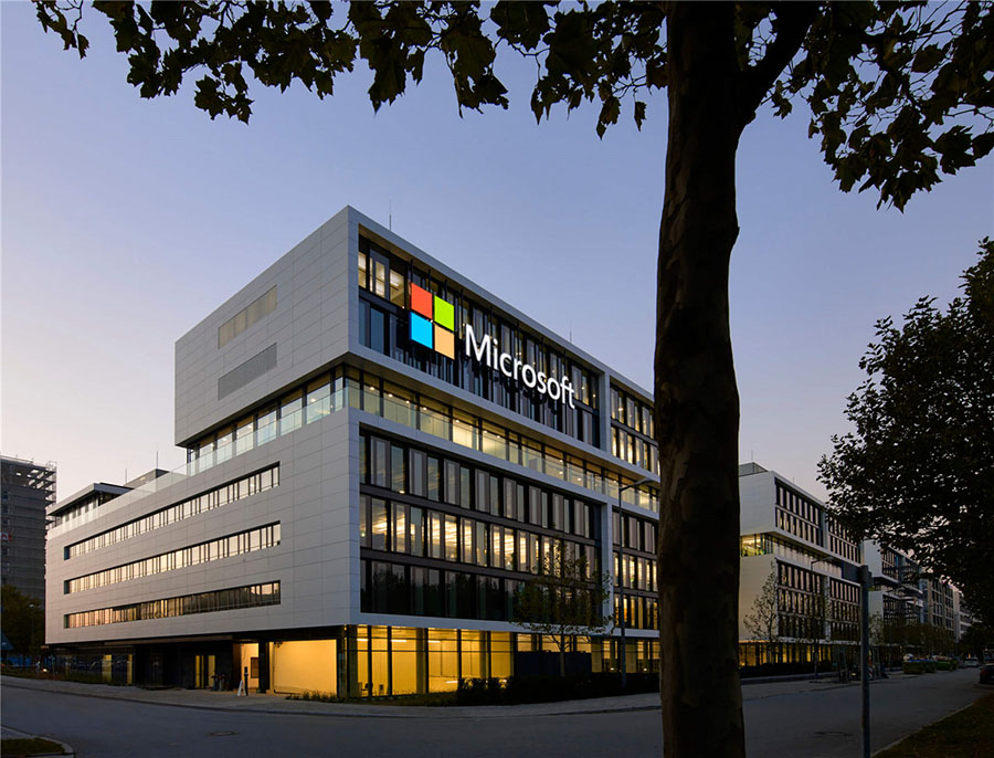 微软慕尼黑德国总部办公空间设计