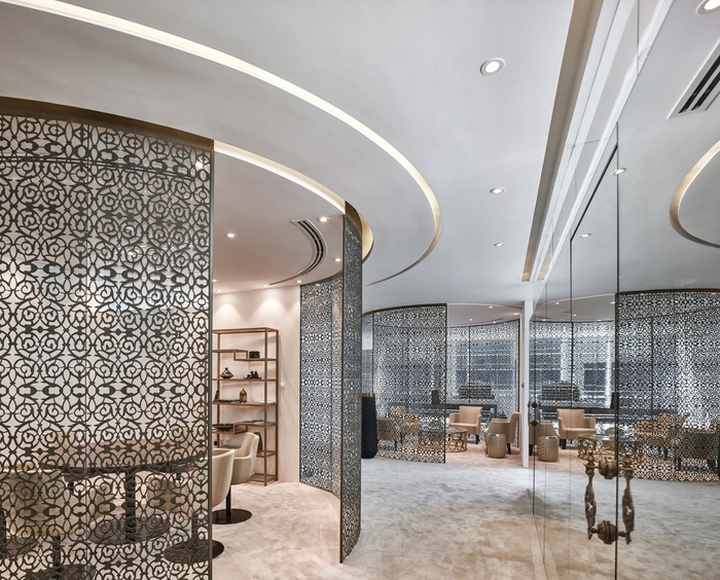 迪拜Dinor房地产公司办公空间设计