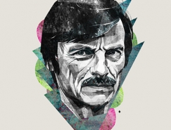 Galya Gubchenko肖像插画作品