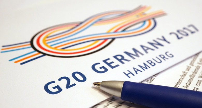 2017年德國漢堡G20峰會LOGO亮相