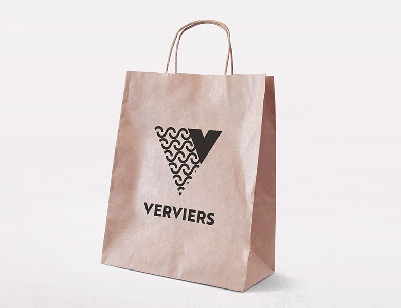 比利时韦尔维耶（Verviers）全新的城市形象标识