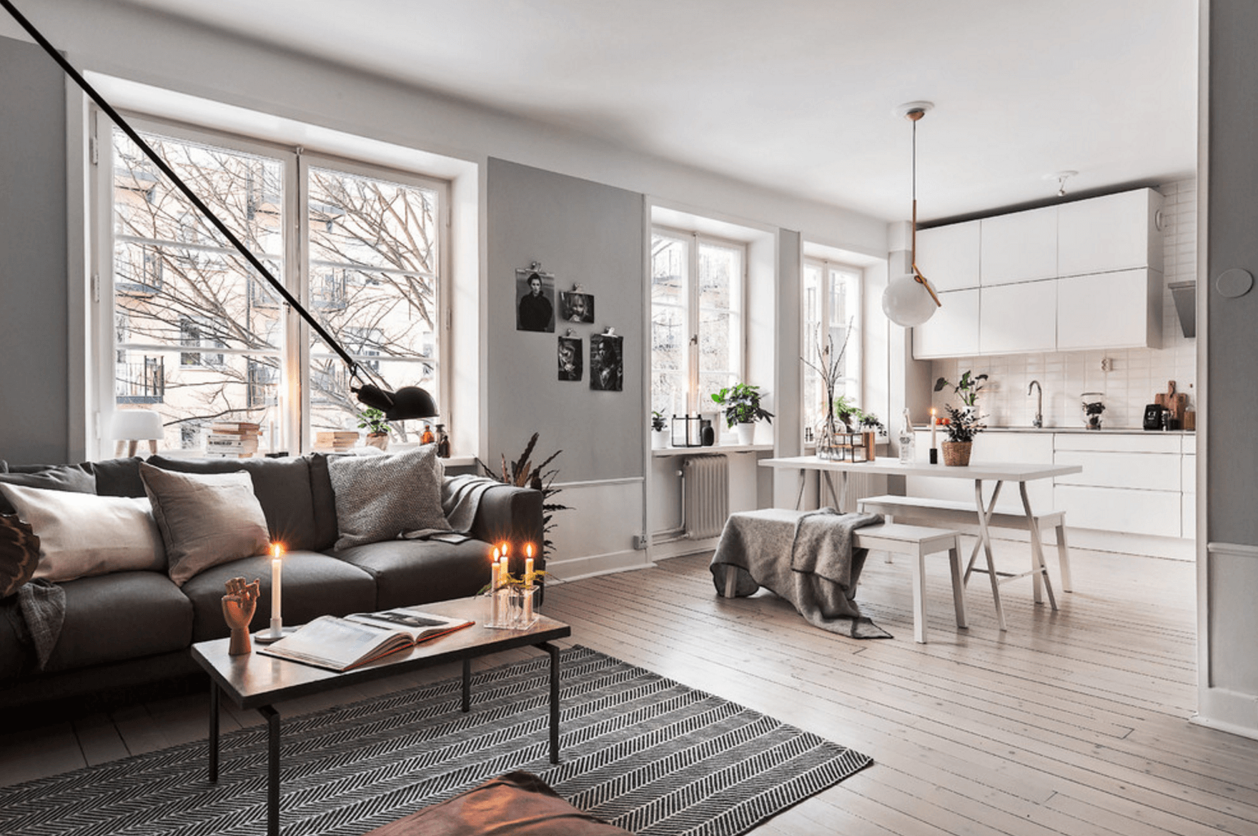 52个斯堪的纳维亚风格家居装修设计