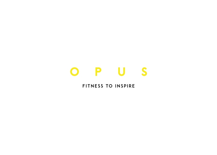 健身工作室OPUS品牌视觉设计欣赏