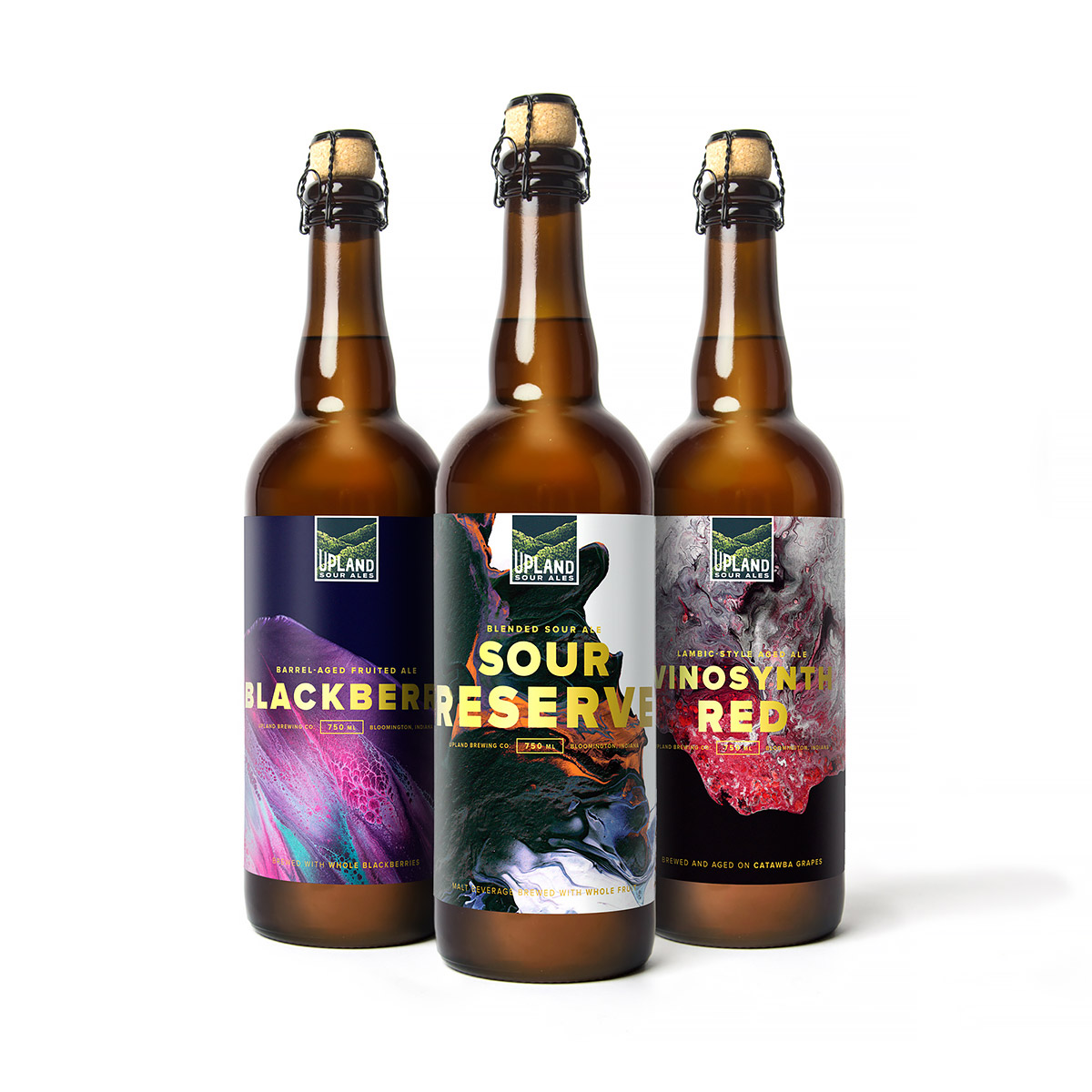 Upland Sour Ales创意啤酒包装设计