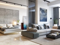 3个精致豪华气息的小公寓装修设计